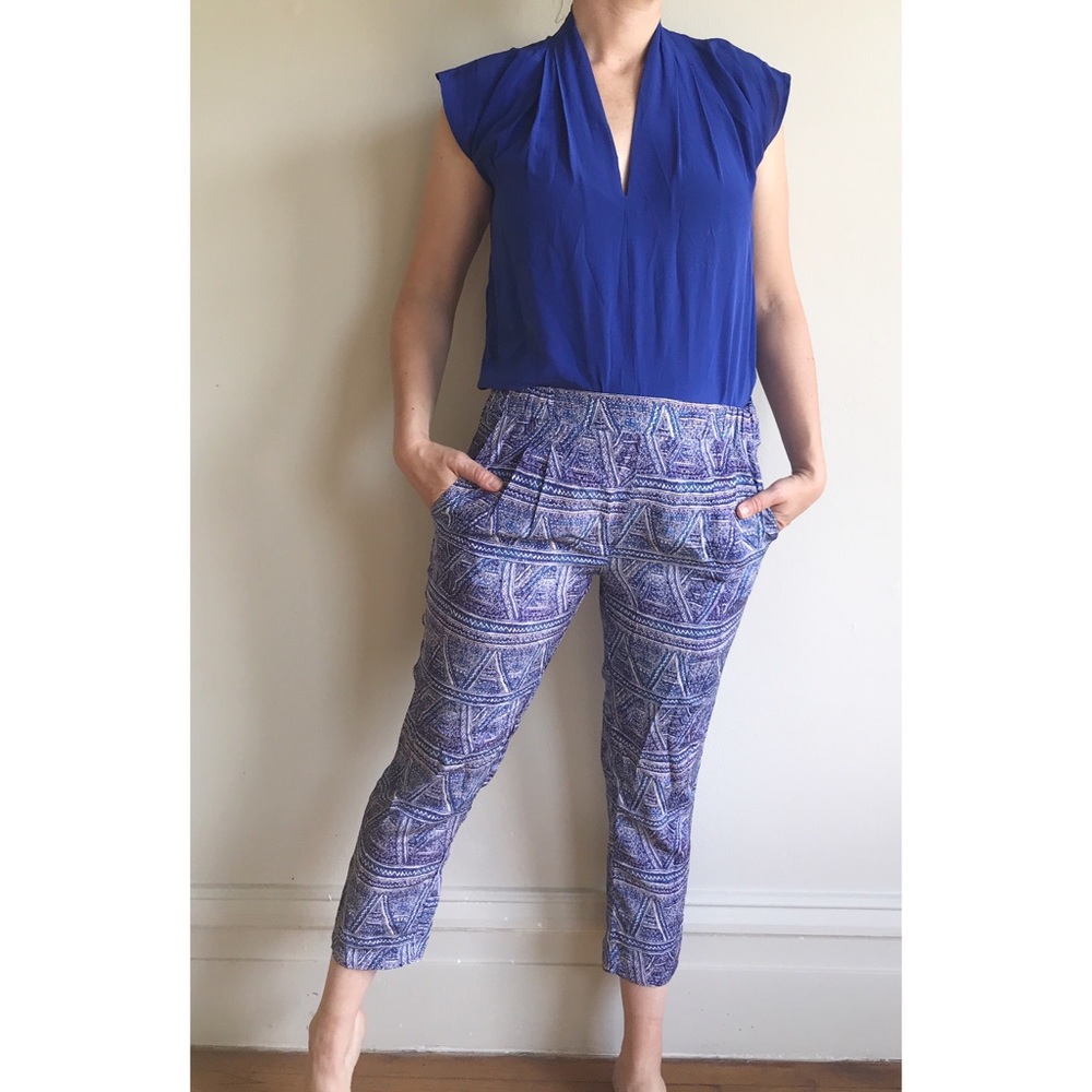 Silk Ankle Pant by The Podolls